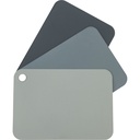 Joseph Joseph Pop 3-piece Blue Chopping Mat Set