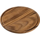 Zassenhaus Cutting Board Acacia round 25x1,5cm