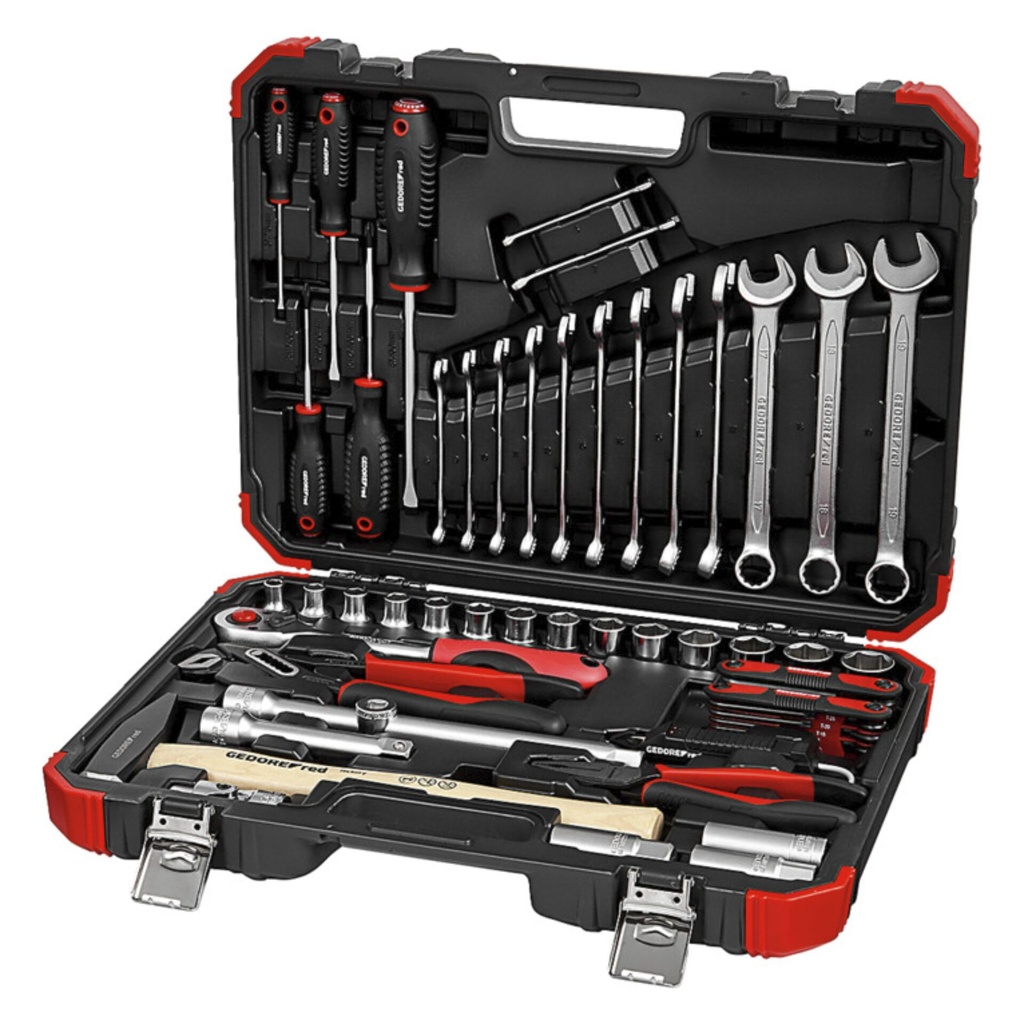 GEDORE red Socket Set  1/2 Auto Universal 61-pieces