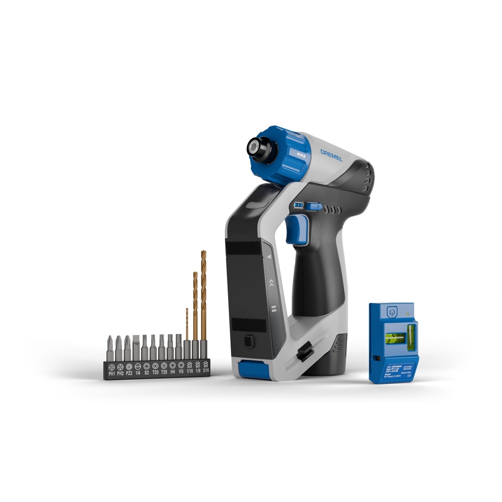 Dremel 3-in-1 Cordless Screwdriver 12V 2 Ah DD12V-S1