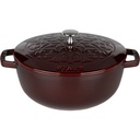Staub La Marmite 24cm rund, Grenadine, Gusseisen