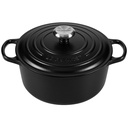 Le Creuset Signature Casserole round 24 cm black