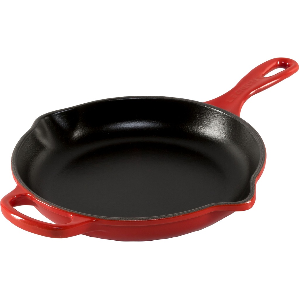 Le Creuset Frying & Serving Pan Cast Iron Cherry Red 23 cm