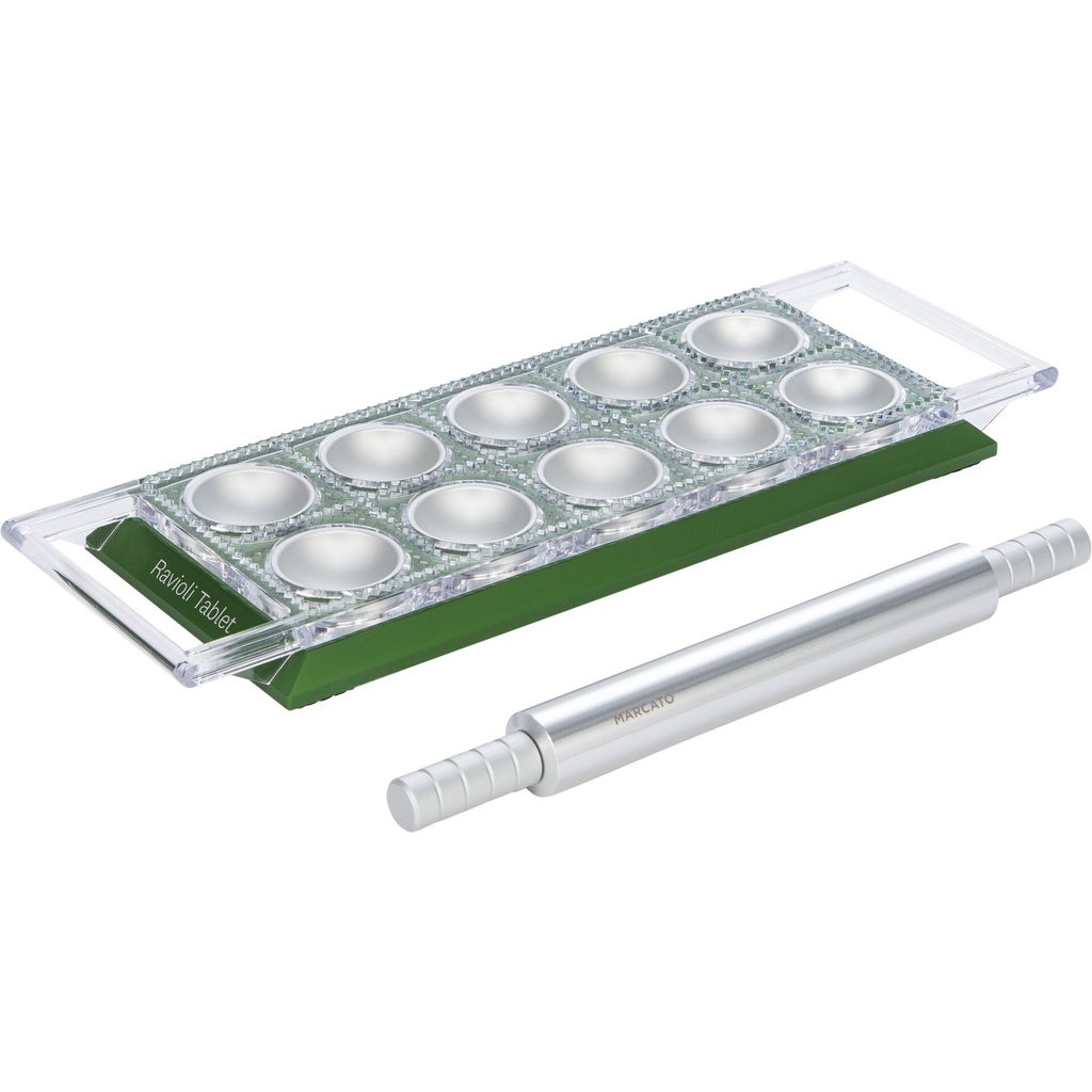 Marcato Ravioli Tablet grün Ravioliform