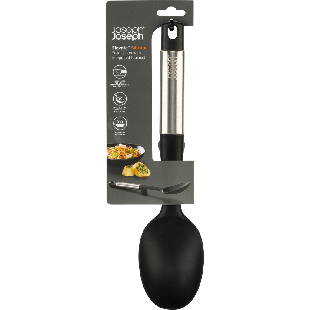Joseph Joseph Elevate Stainless- steel Silicone Solid Spoon