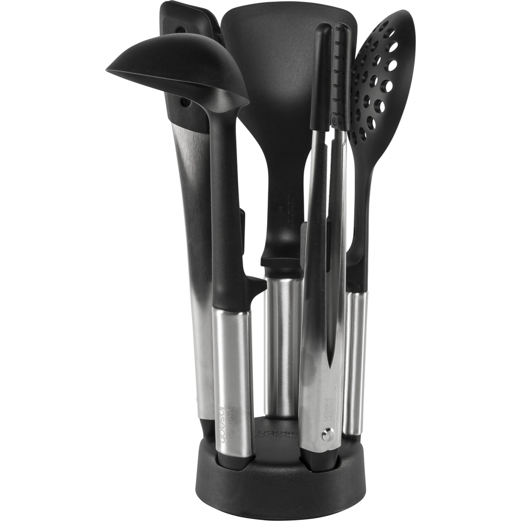 Joseph Joseph Elevate Fusion 5pc SST Utensil Set w. Compact Stand