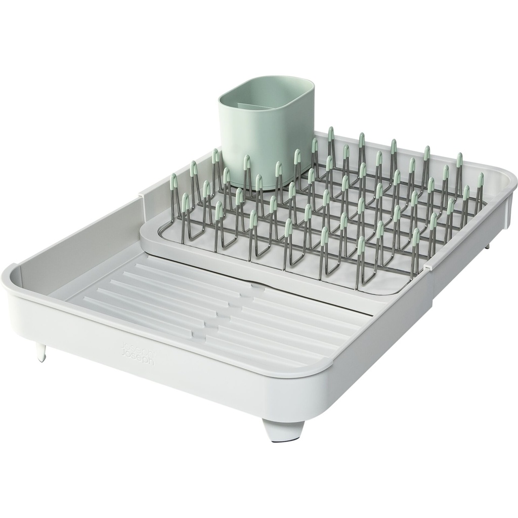Joseph Joseph Extend Stone Green Expandable Dish Drainer