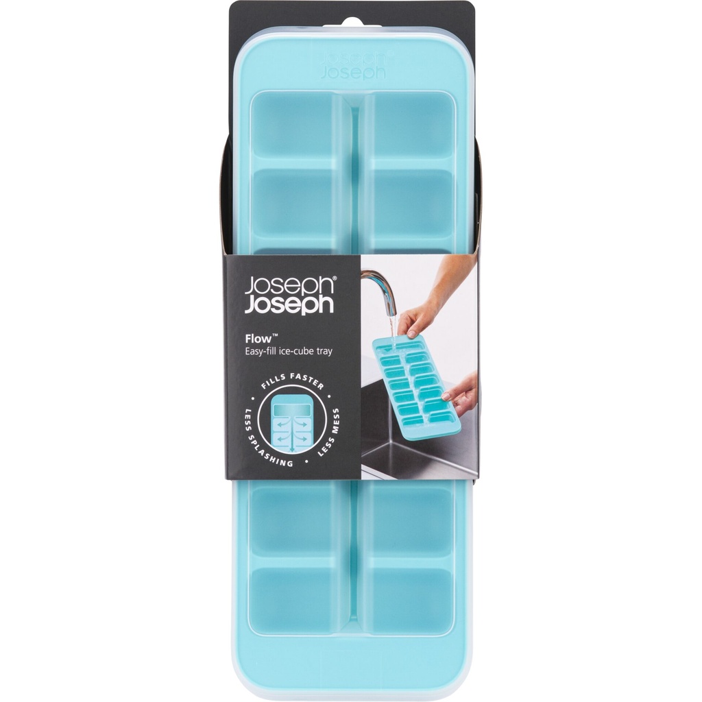 Joseph Joseph Flow Easy-fill Blue Ice-cube Tray