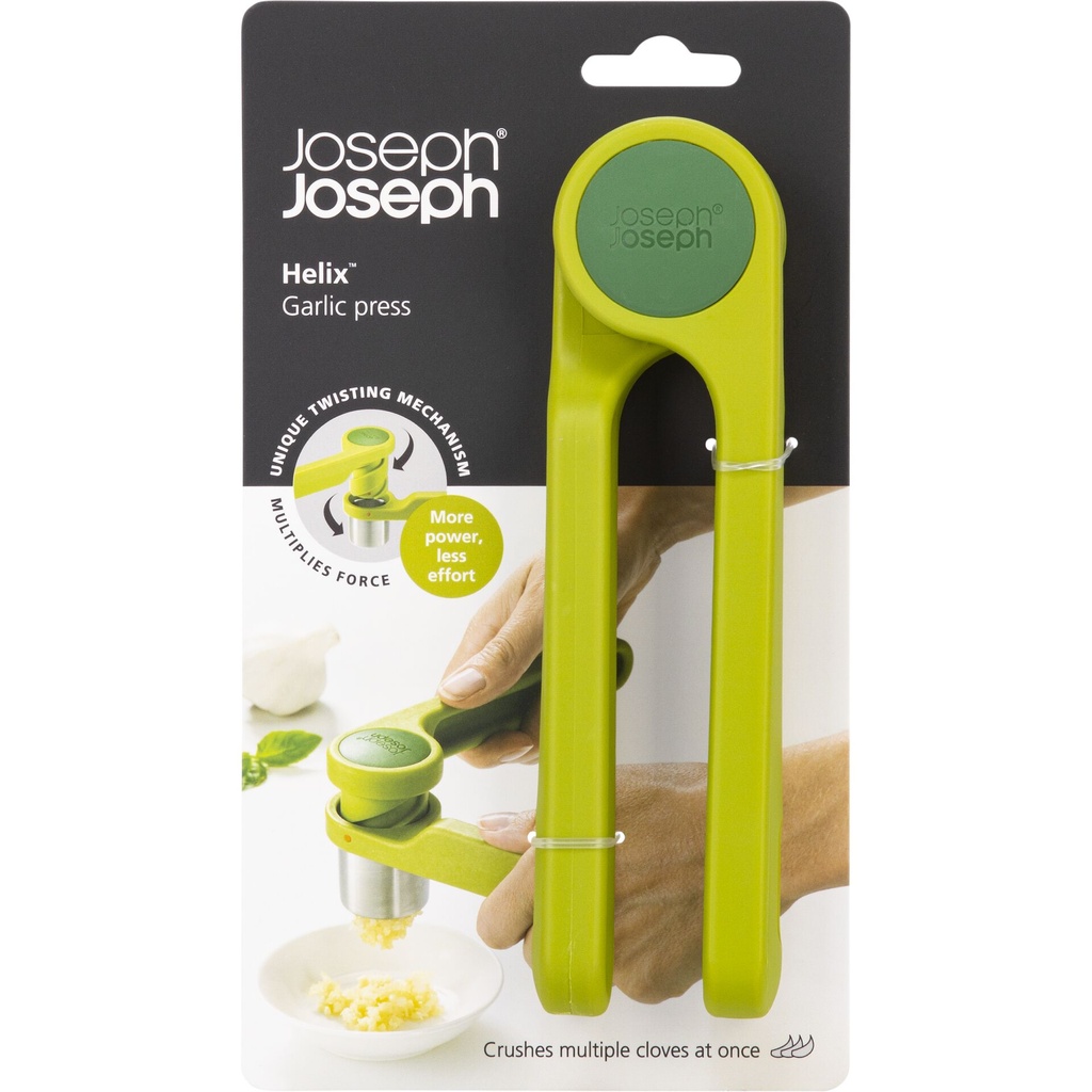 Joseph Joseph Helix Garlic Press Green