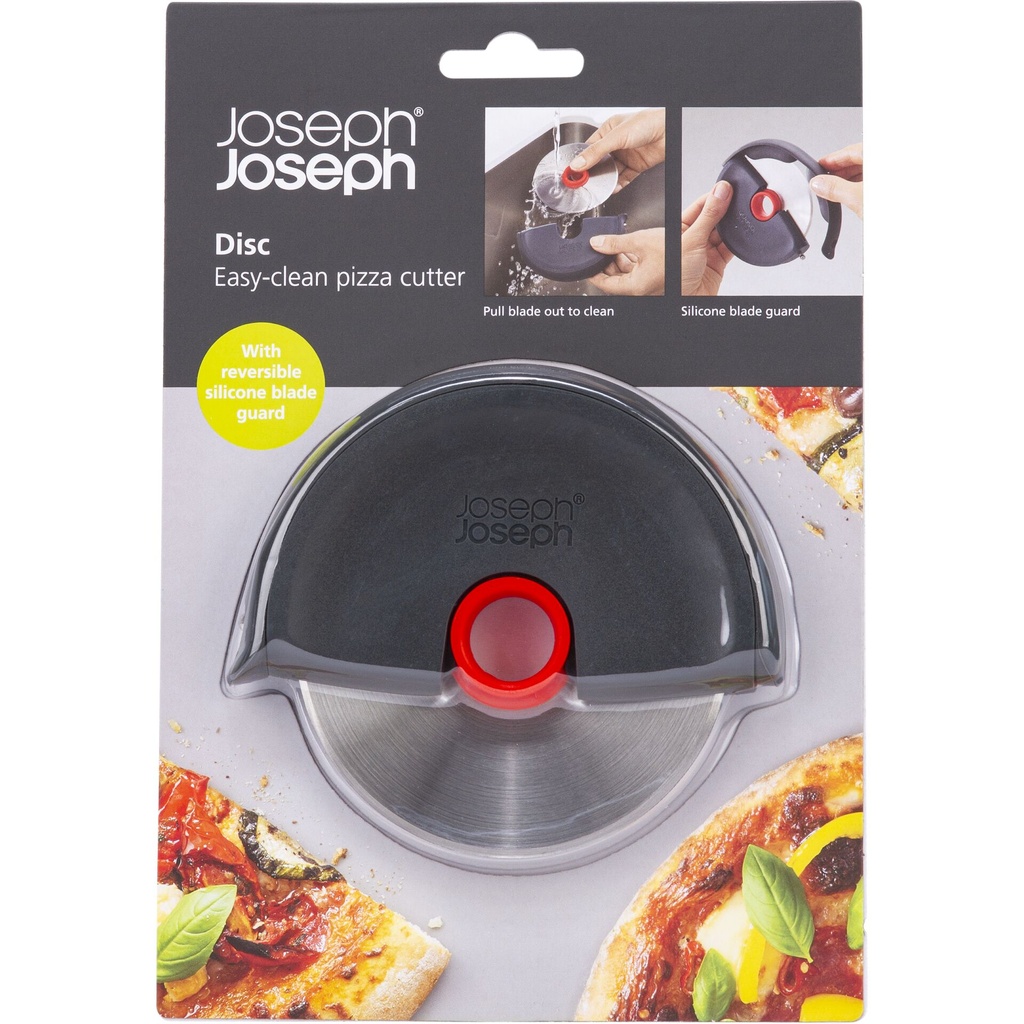 Joseph Joseph Disc Easy-Clean Grey Pizza Cutter