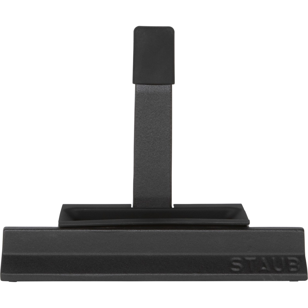 Staub Deckelhalter Gusseisen schwarz