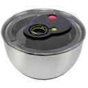 Emsa Salad spinner 4,5l 513441 Turboline stainless/black