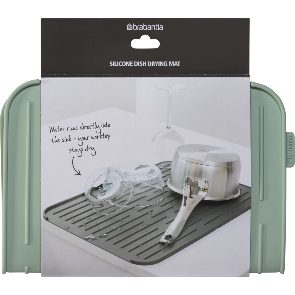 Brabantia Drain Mat Silicon Jade Green
