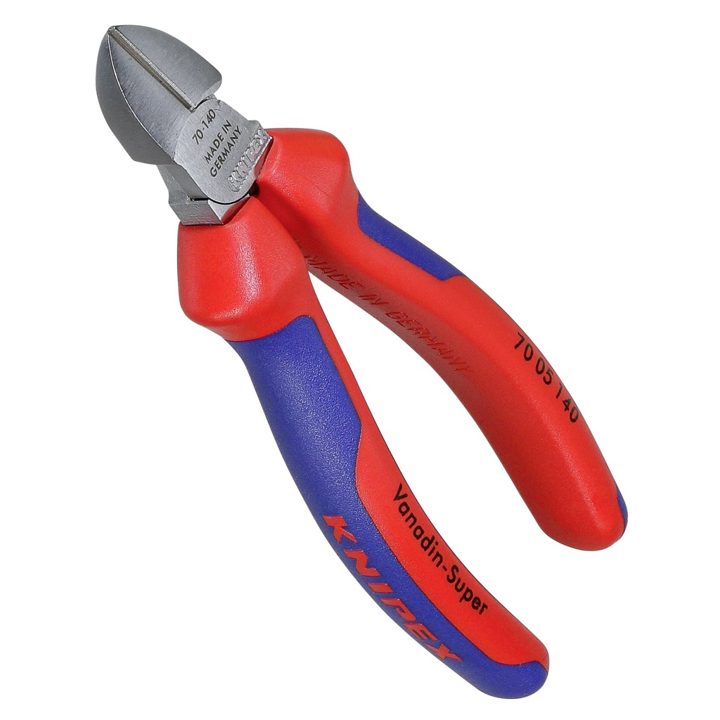 KNIPEX wire cutter chrome 140 mm