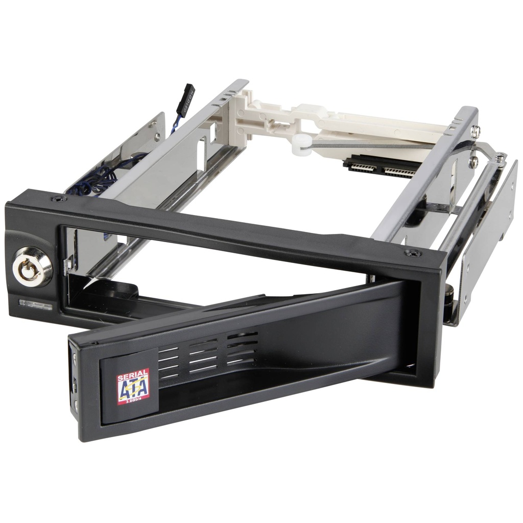 ICY BOX IB-168SK-B 3,5  Trayless Mobile Rack