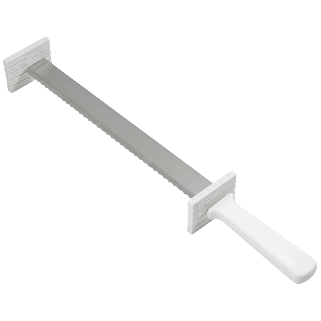 KAISER Inspiration cake knife 30 cm with distance holder