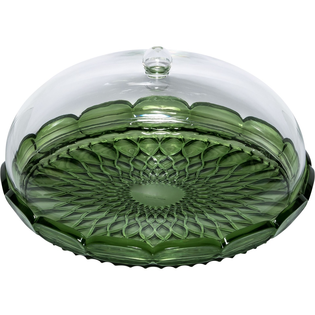 Guzzini VANITY Small Cake Serving Set Water Lily green