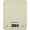 Zassenhaus Kitchen Scale Digital Scale Balance Cool Cream