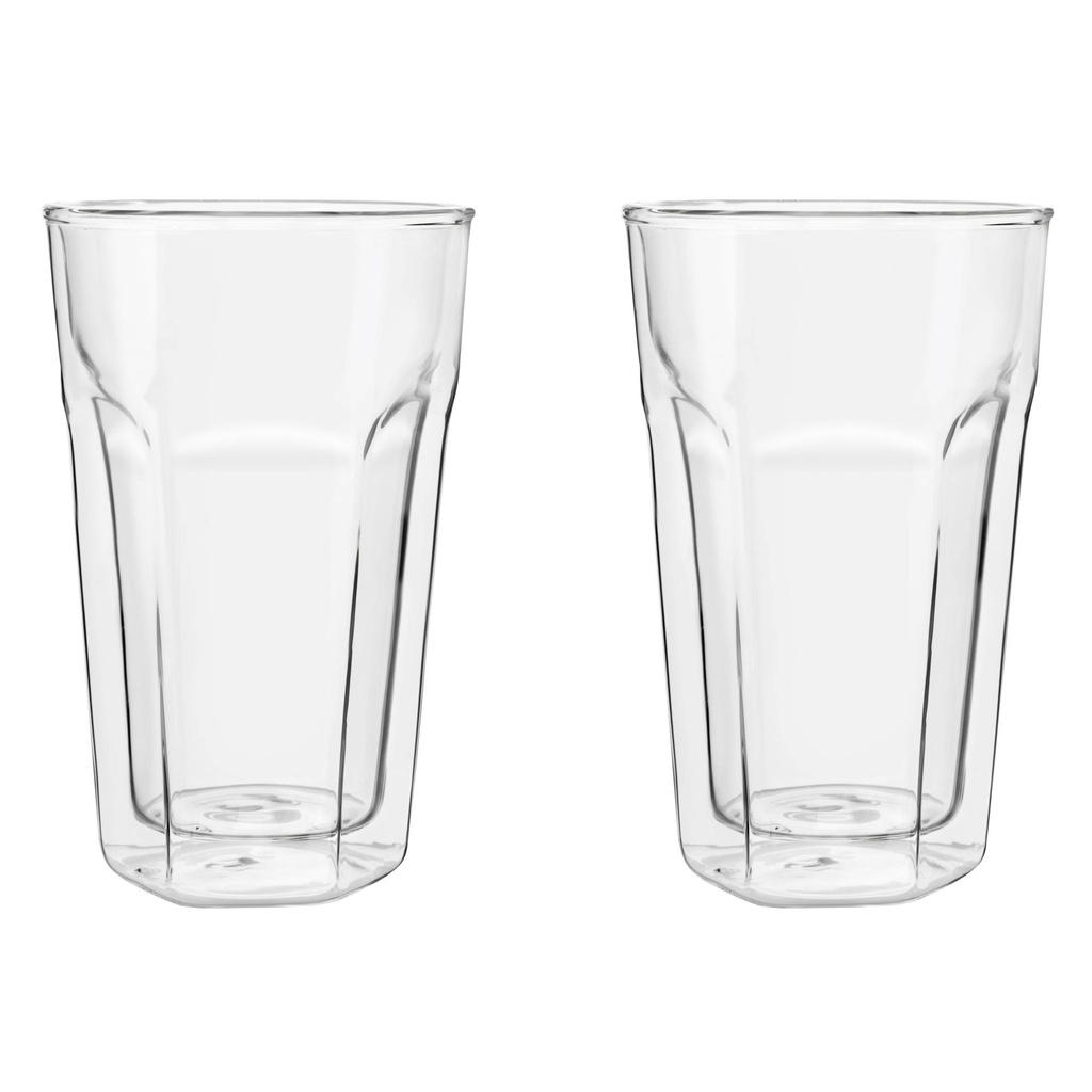 1x2 Leopold Vienna double walled Latte Macchiato Glass    LV01516