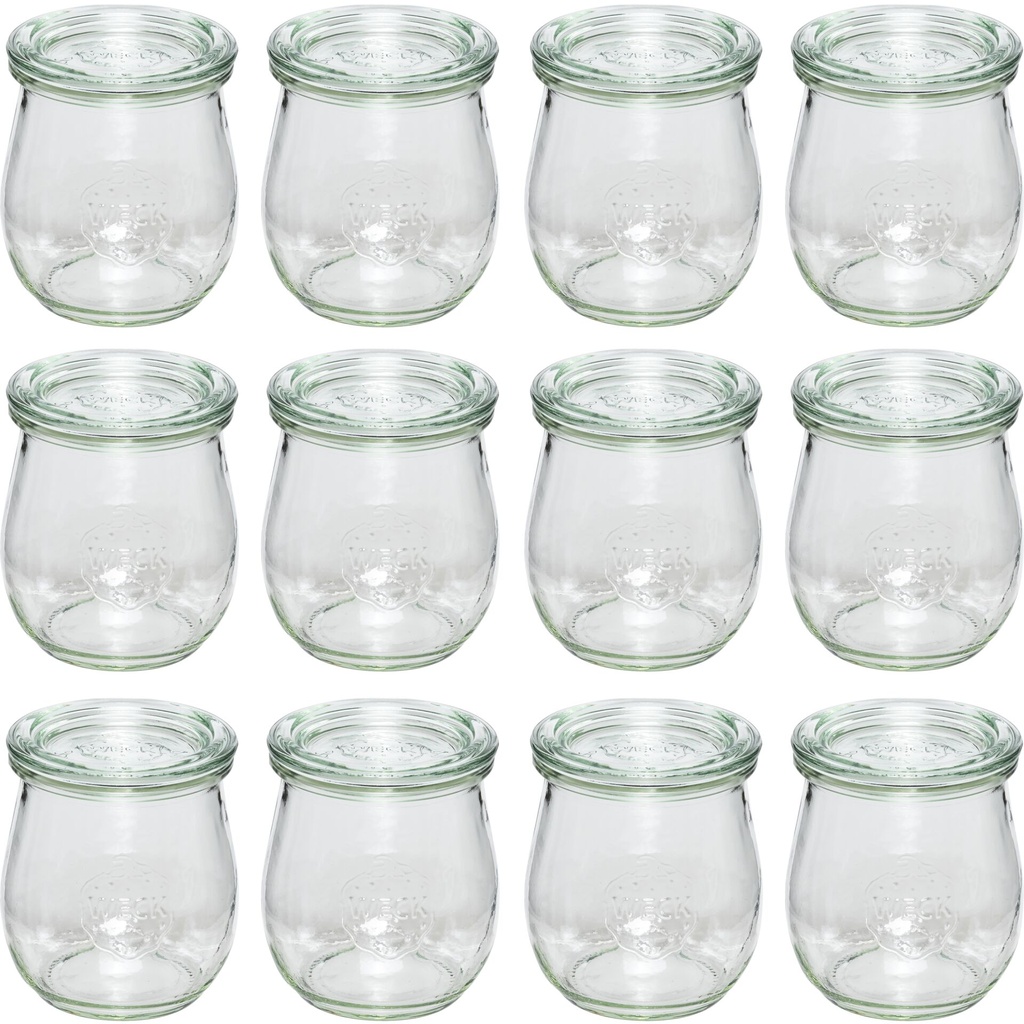 WECK Tulip Jar 220ml Set of 12