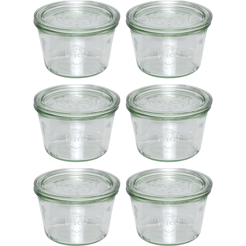 WECK Mold Jar  370ml Set of 6