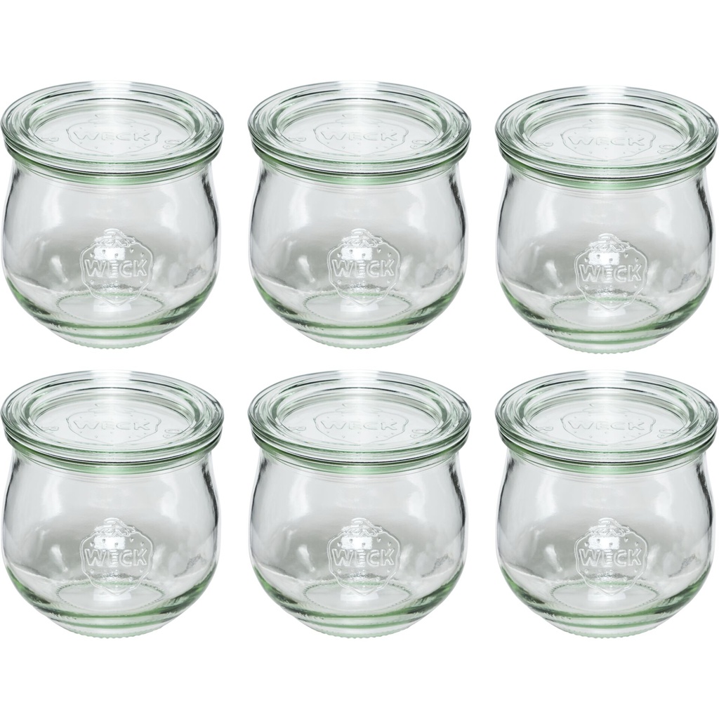WECK Tulip Jar 370ml Set of 6