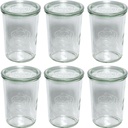 WECK Mold Jar 850ml Set of 6