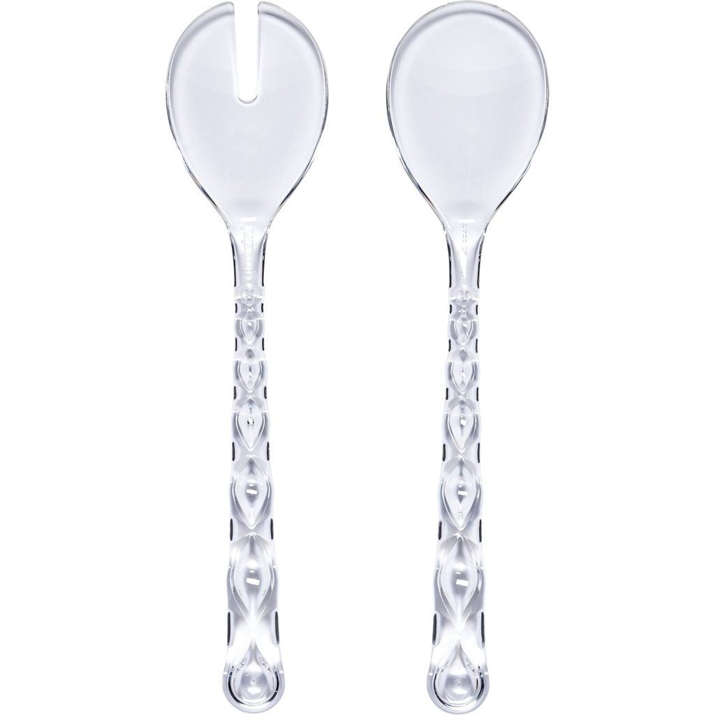 Guzzini VANITY Salad Servers Clear