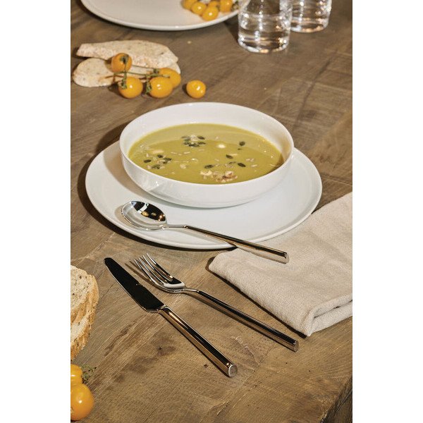 Alessi Clivo Besteckset 24-tlg. silber