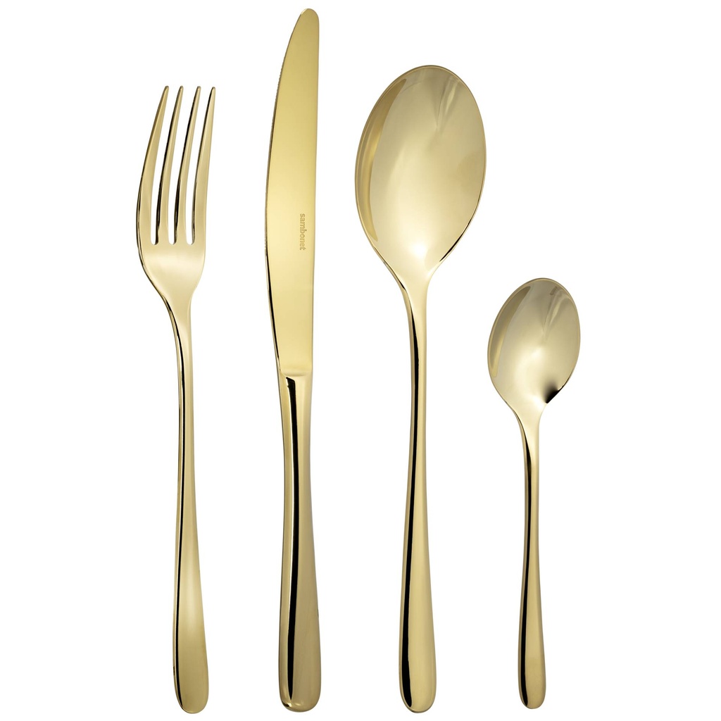 Sambonet Taste cutlery 24 pcs. gold