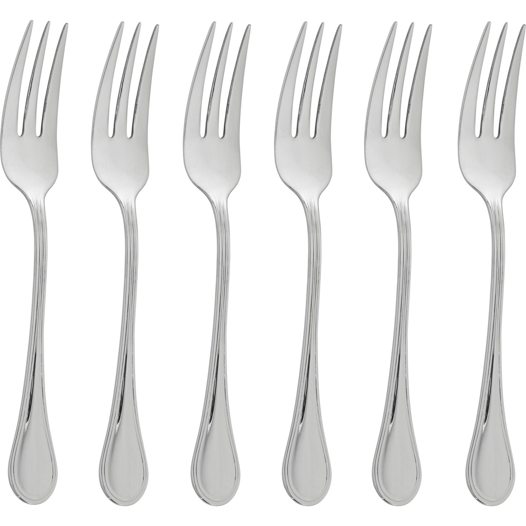 Sambonet Royal Inox 6 Cake Fork Set