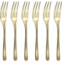 Sambonet Taste PVD 6 Cake Forks Set