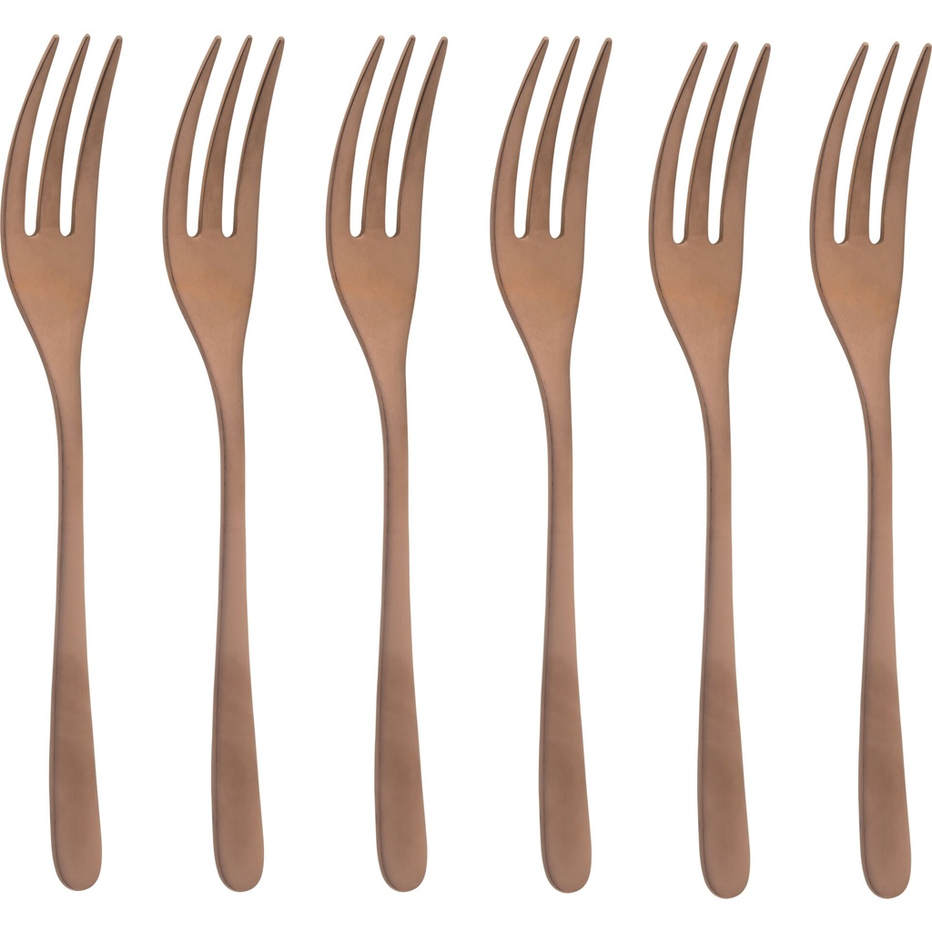 Sambonet Taste PVD 6 Cake Fork Set