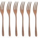 Sambonet Taste PVD 6 Cake Fork Set