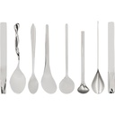 Alessi Designer Set of 8 Coffee Spoons MSPOONSET