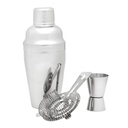 Leopold Vienna Barset Start 3pcs Shaker, Strainer, Jigger LV00465