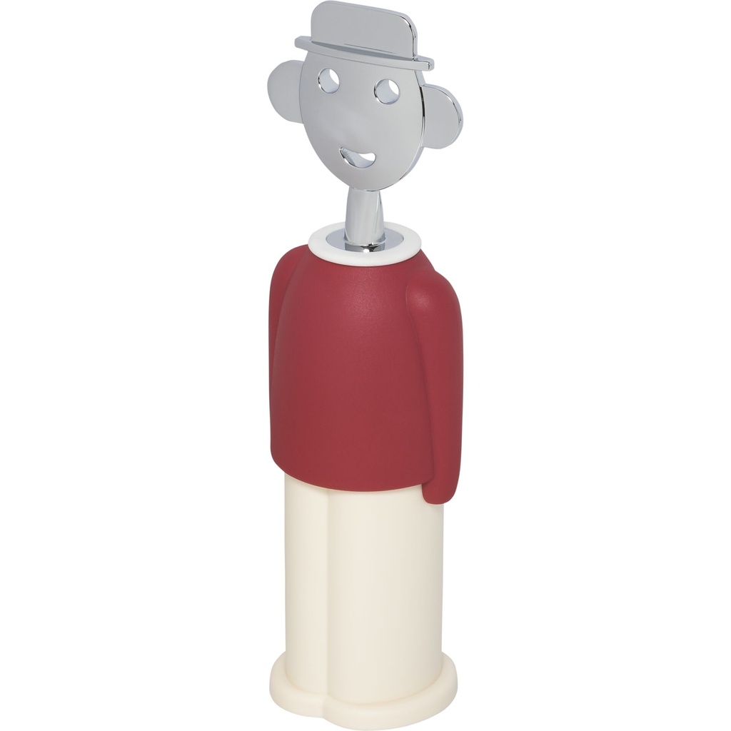Alessi Alessandro M. Corkscrew red AAM23 R