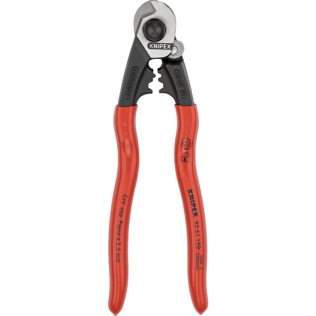 KNIPEX Wire Rope Cutter forged