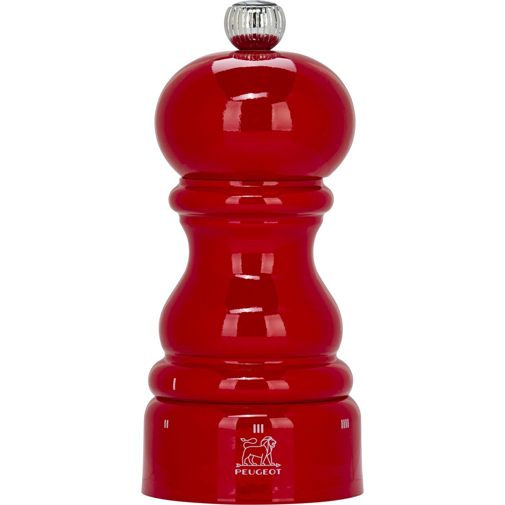 Peugeot Paris Salzmühle 12 cm uSelect Z rot lackiert Holz