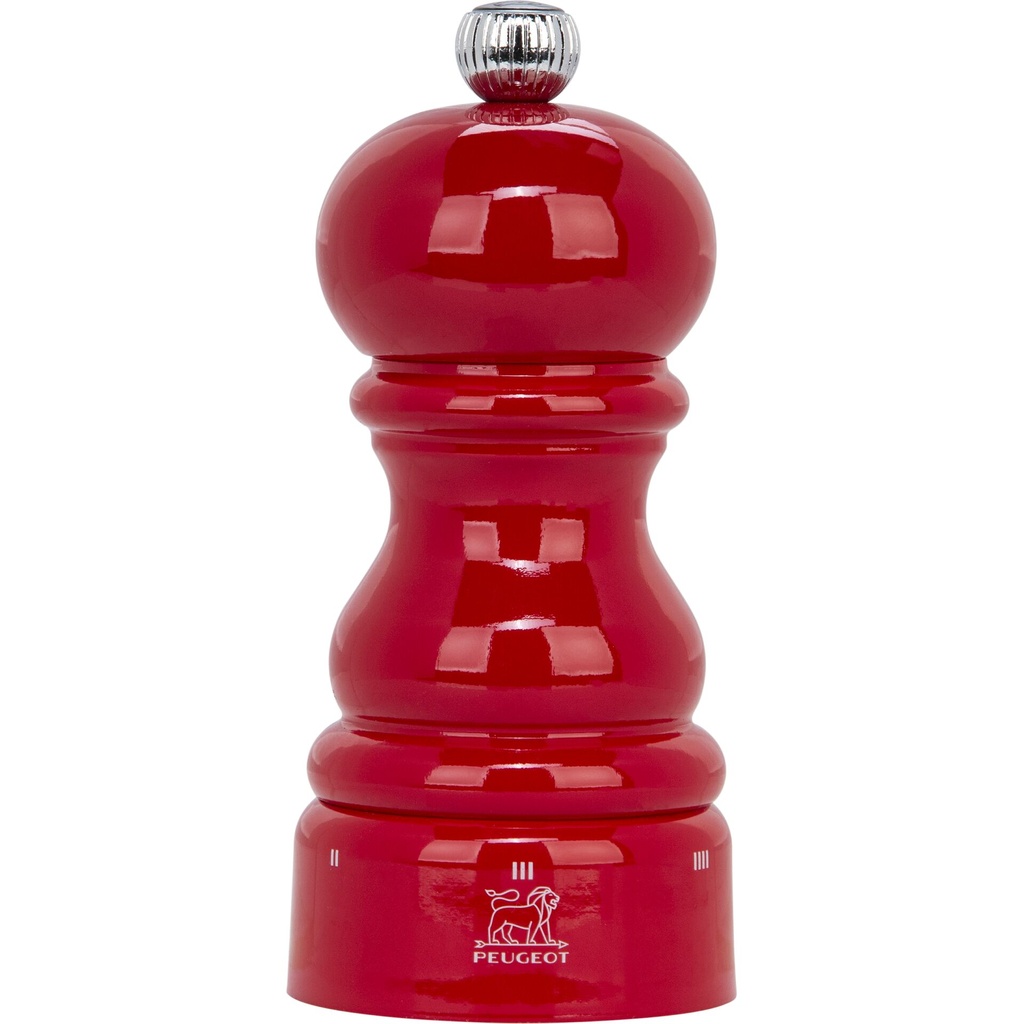 Peugeot Paris Pfeffermühle 12cm uSelect rot lackiert Holz