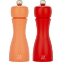 Peugeot Tahiti Pfeffer-/ Salz MühlensSet 2 Stk 15 cm in Rot