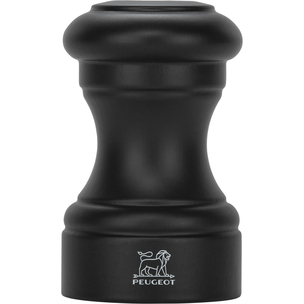 Peugeot BISTRO Salzstreuer Buchenholz schwarz matt 9 cm