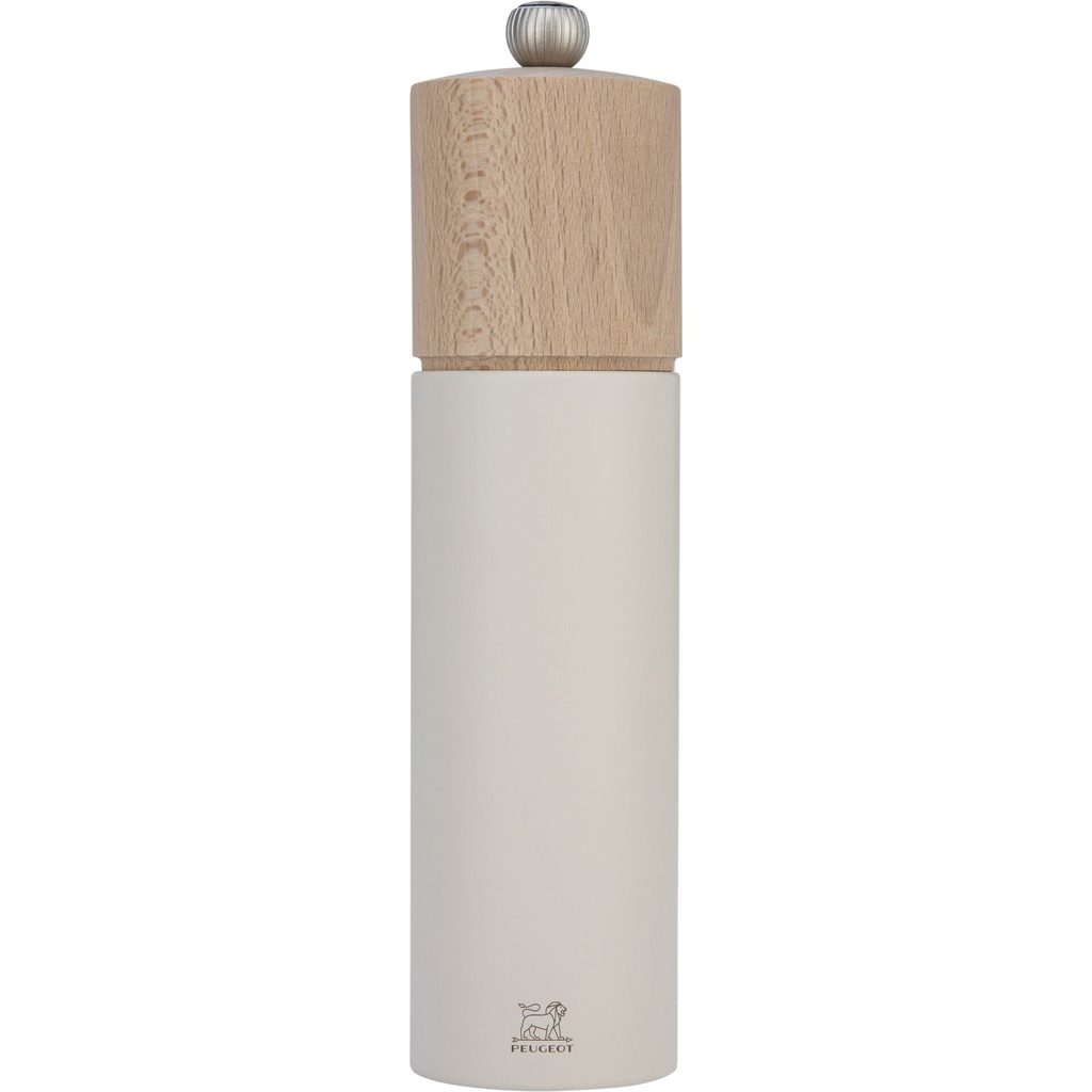 Peugeot BOREAL Z salt mill 21 cm FEATHER WHITE