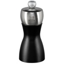 Peugeot FIDJI salt mill beech wood matt black 12 cm