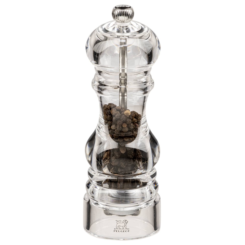 Peugeot NANCY pepper mill Acryl clear 18 cm