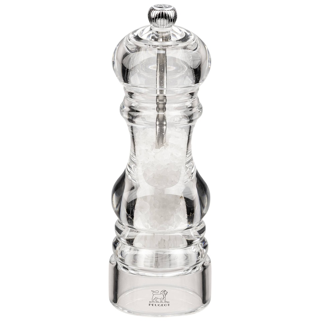 Peugeot NANCY salt mill Acryl clear 18 cm