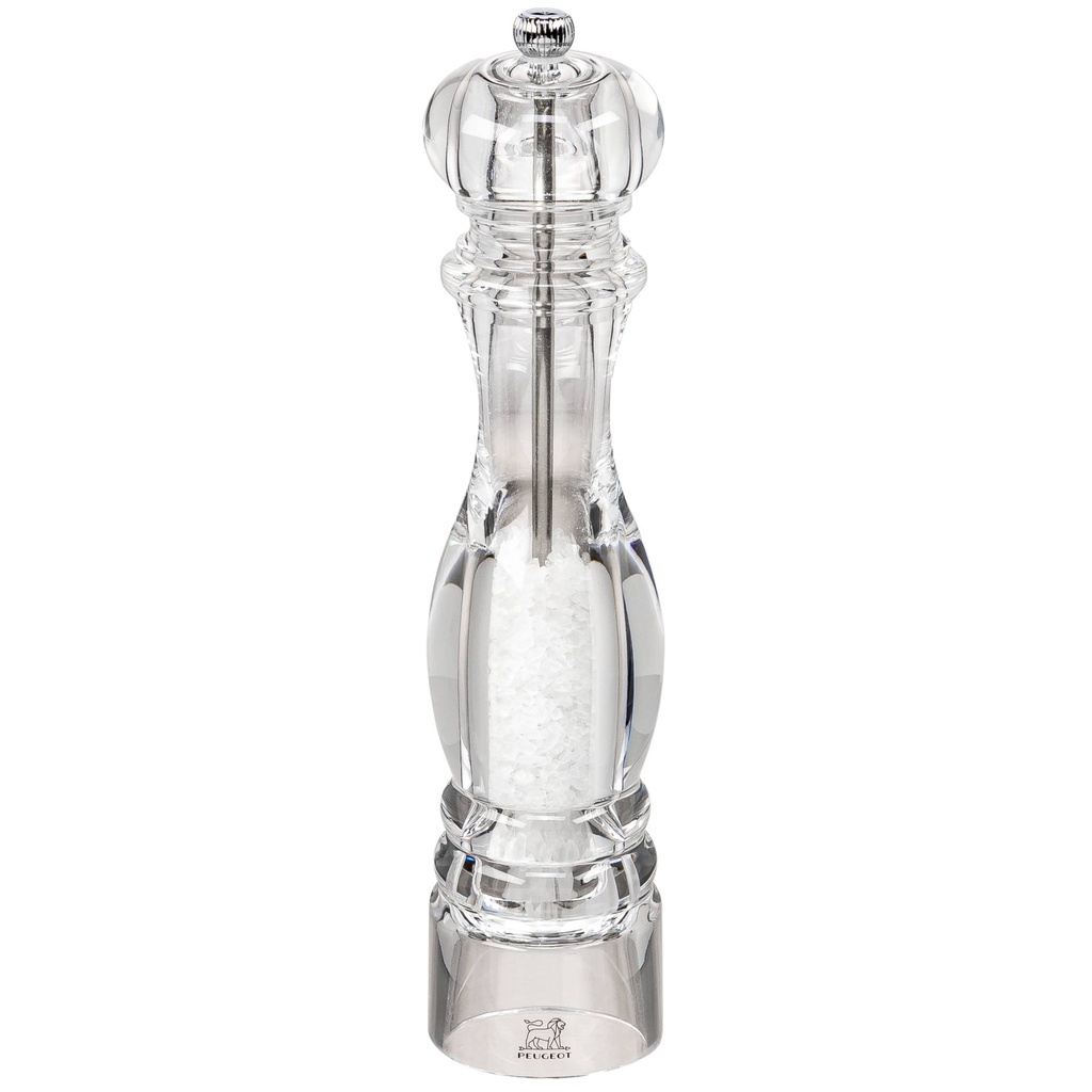 Peugeot NANCY salt mill Acryl clear 30 cm
