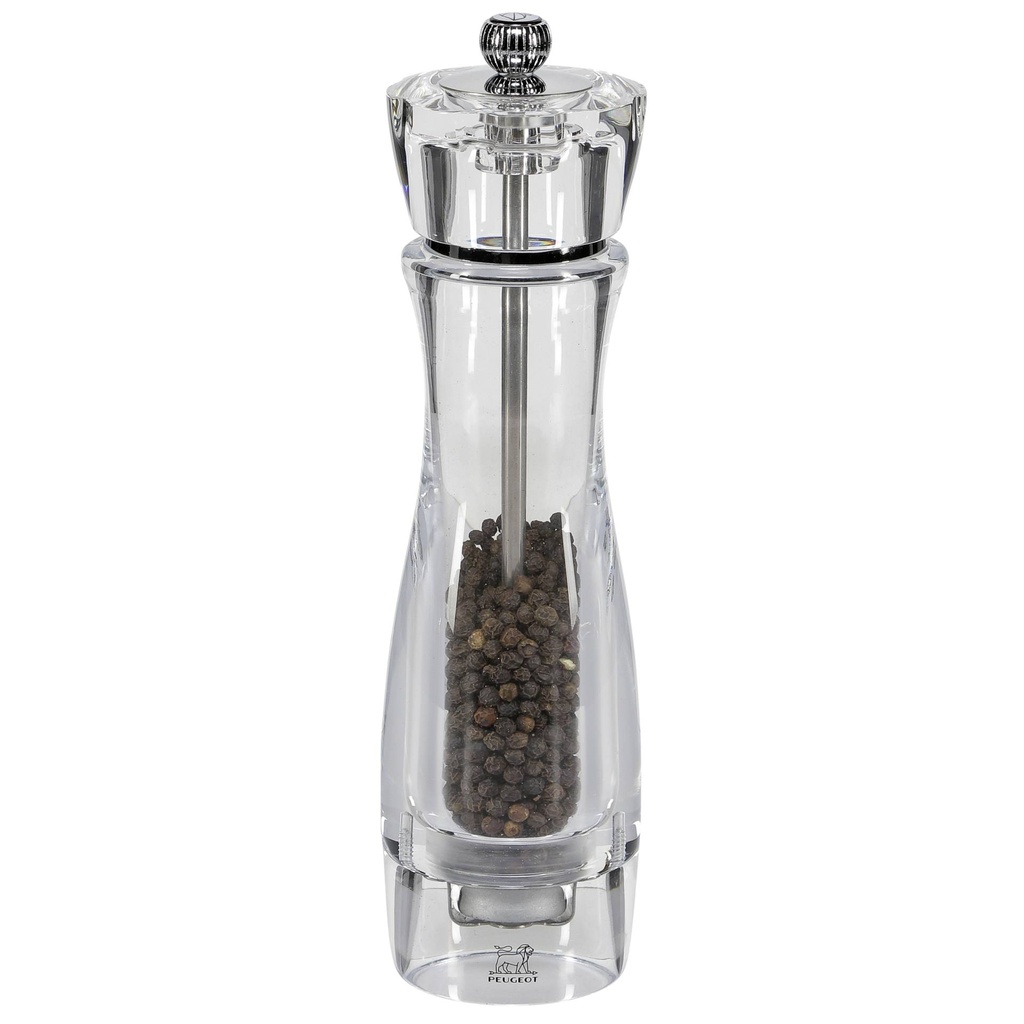 Peugeot VITTEL pepper mill acryl clear 23 cm