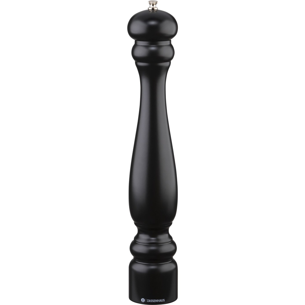 Zassenhaus pepper mill Potsdam beech wood black, 40 cm