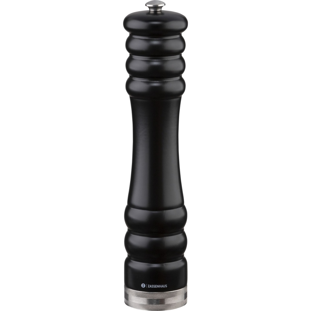 Zassenhaus pepper mill Munich beech wood black/Inox